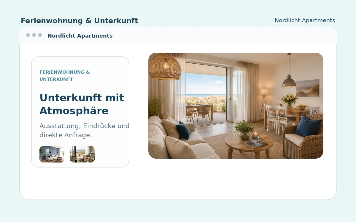 Vorschau der Demo Nordlicht Apartments